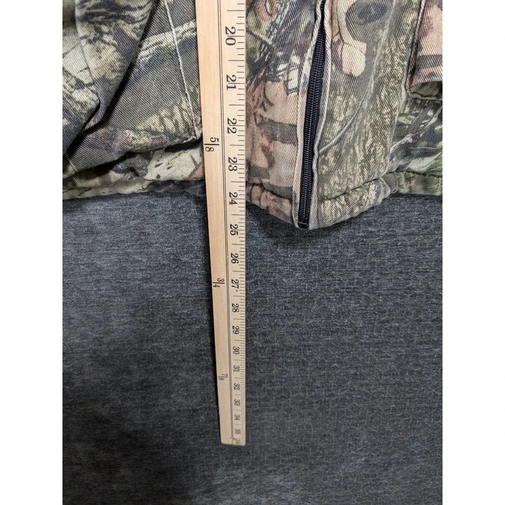 Mossy Oak Break-Up Infinity Camo Hooded Jacket Mens XL Full Zip Hunting Coat